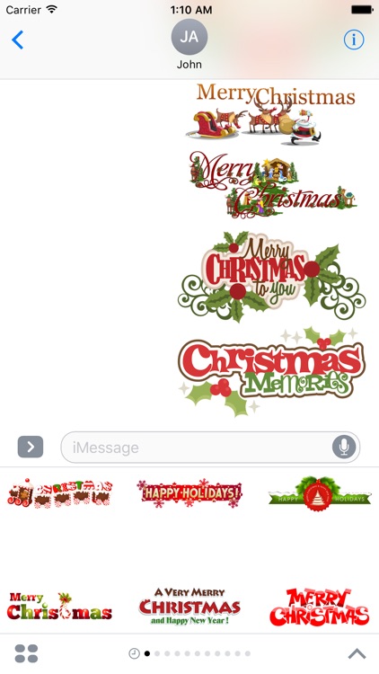 Christmas & New Year Stickers