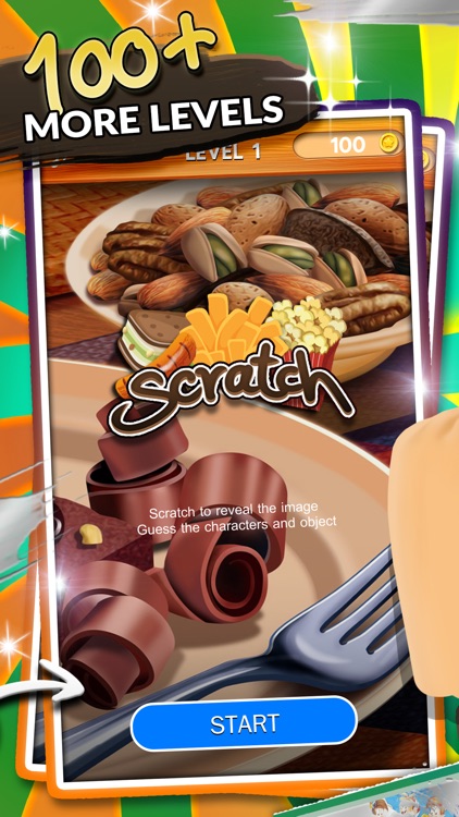 Scratch The Pictures for Food Trivia Games Pro