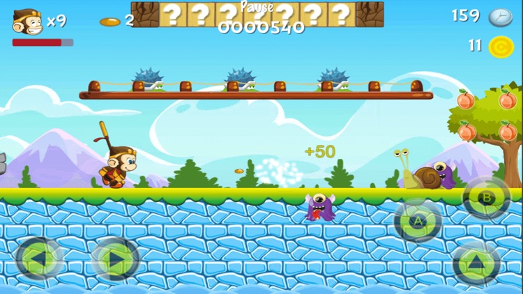 Super Jungle Adventure World : Monkey Jumping Game