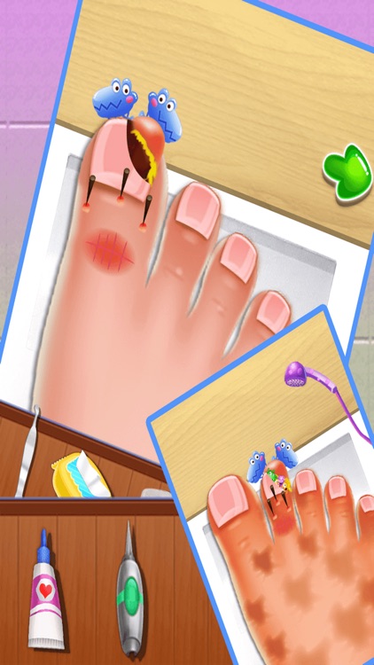 Nail doctor : Kids games toe surgery doctor games