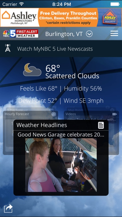 First Alert Weather WPTZ 5