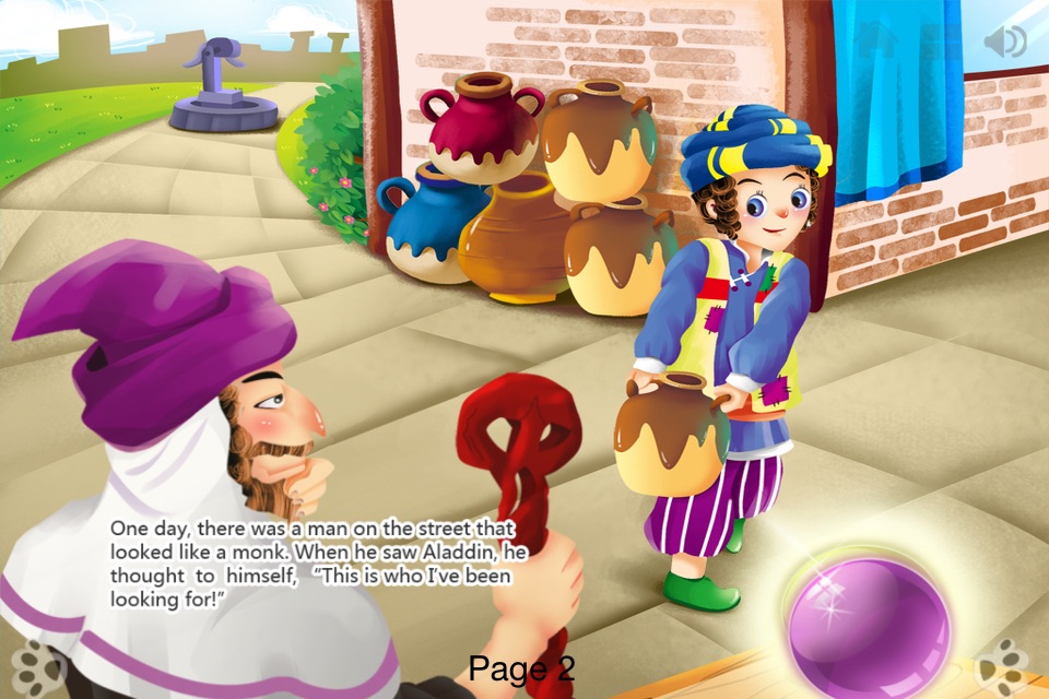 Aladdin - Bedtime Fairy Tale iBigToy screenshot 3