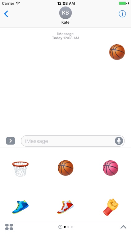 Basketball Sticker