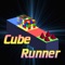 Cube magic runner in the lands of dark sky