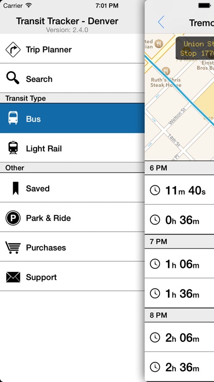 Transit Tracker - Denver (RTD)
