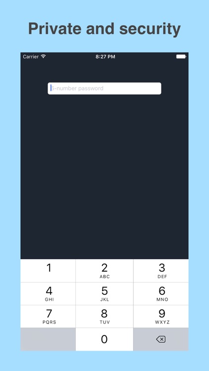 Private and Security Notepad