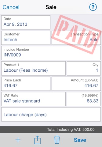 EasyBooks Accounting screenshot 3