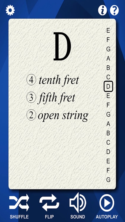 Bass Guitar Flash Cards screenshot-3