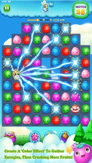 FRUITS GARDEN MATCH 3 DIAMOND FREE - BIGO VERSION 1.0 IOS