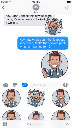 Soccer Fans Emoji Stickers - for iMessage(圖2)-速報App