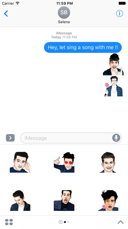 Char Moji Stickers