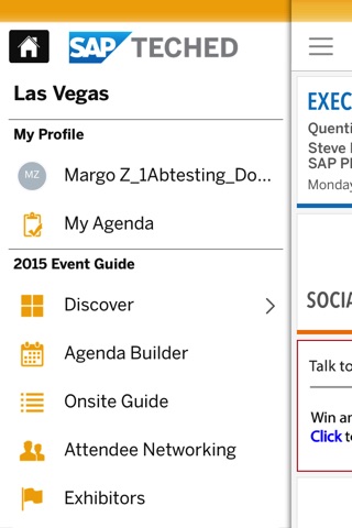 SAP TechEd screenshot 2