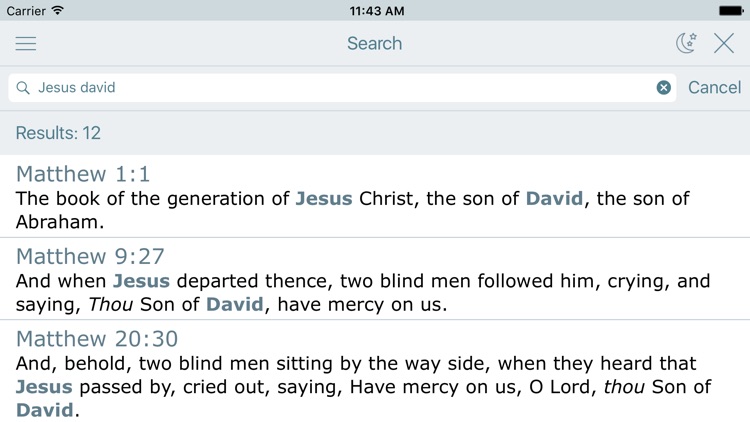 King James Bible. Red Letter Bible and KJV Version screenshot-3