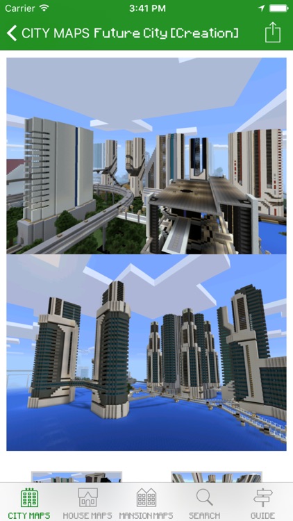 City Maps for Minecraft PE - Best Database Maps for MCPE