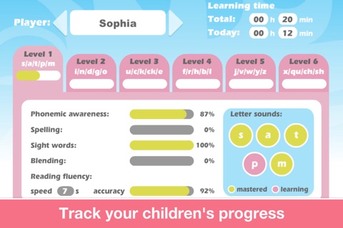 Sight Words & Phonics Reading screenshot 4