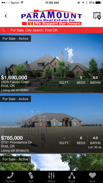 Paramount Homes Real Estate Co screenshot 2