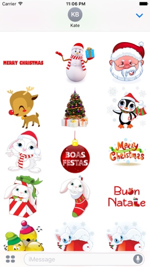 Christmas Stickers + Smiley for iMessage(圖3)-速報App