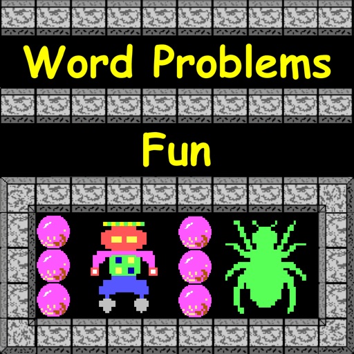 Math Galaxy Word Problems Fun Icon