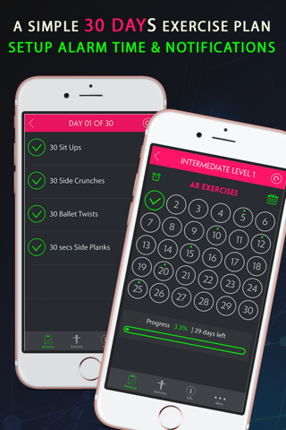 30 Day Fitness Challenges ~ Daily Workout Pro - náhled