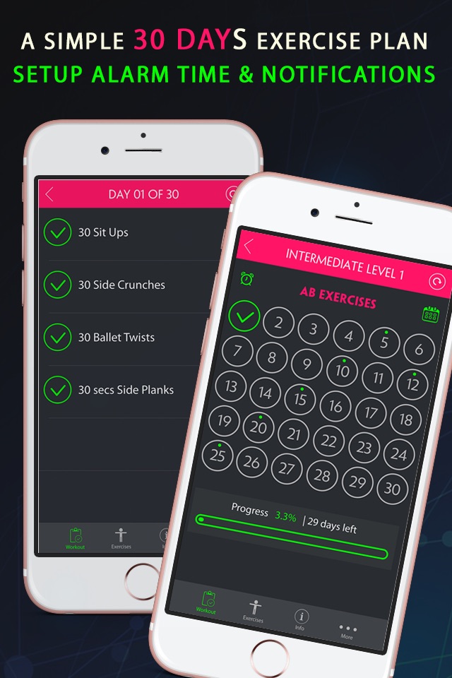 30 Day Fitness Challenges ~ Daily Workout Pro screenshot 4