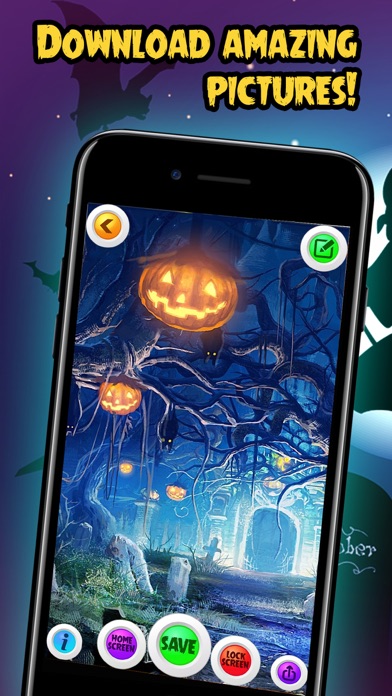 How to cancel & delete Halloween Wallpapers - 31st October Scary Image.s from iphone & ipad 3