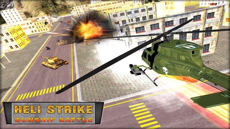 Heli Strike Gunship Battle 3D