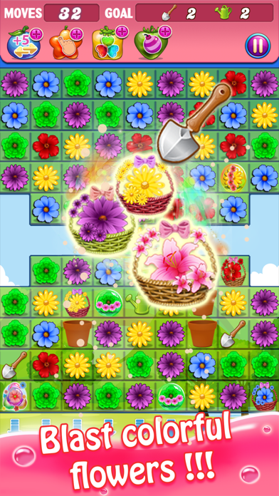 How to cancel & delete Blossom Swap - Free Flower Link Paradise Games from iphone & ipad 2