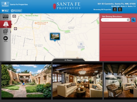 Santa Fe Properties for iPad screenshot 3