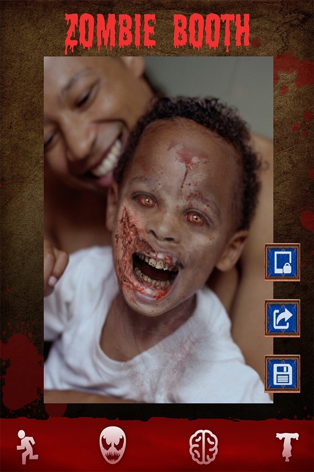 Zombie Games - Face Makeup Cam screenshot 2