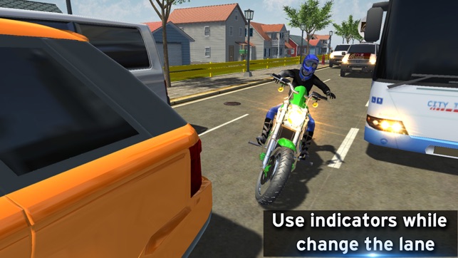 Bike racing Highway Traffic Wheeling 3D master(圖1)-速報App