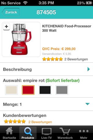 QVC Deutschland screenshot 3