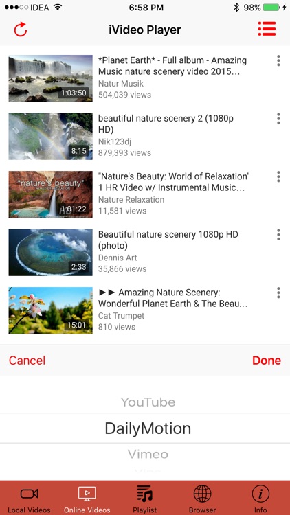 iVideo Player - Online Player & Video Playlist PRO screenshot-3