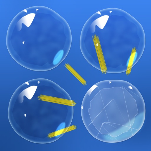 Bubble Pop - Realistic bubble popping using 3D Tou icon