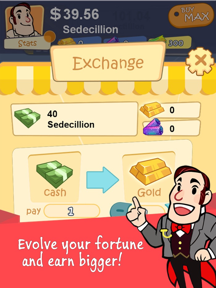Richman Adventure - Idle Clicker Games of Money