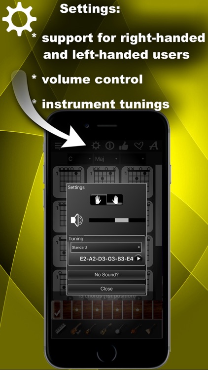 Chords Compass: find piano, guitar chords & more! screenshot-3
