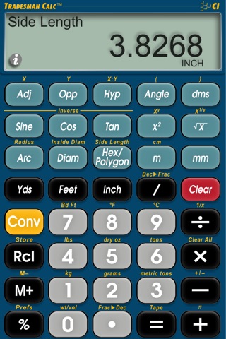 Tradesman Calc screenshot 2