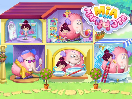 Mia and Her Mammoth – Secret Giant Pet Care на iPad