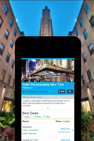 New York USA Hotel Travel Booking Deals screenshot 4