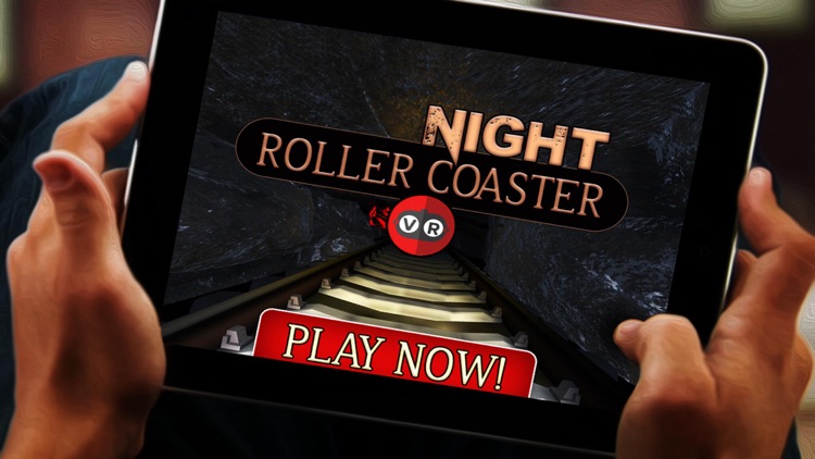 Night Roller Coaster VR screenshot-4