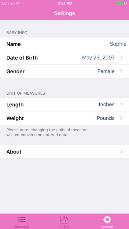BabyTrack - Keep track of your baby's growth screenshot-4