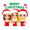 Party Girls! Christmas Stickers!