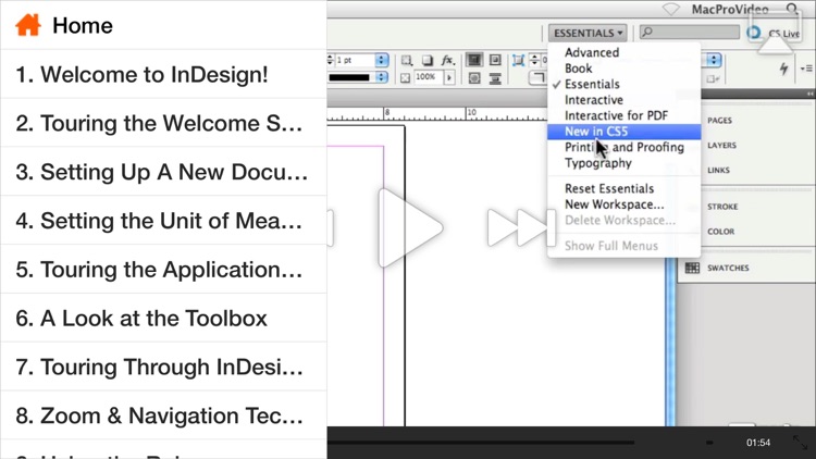 Course For InDesign CS5 101 screenshot-4