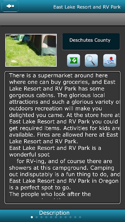 Oregon Campgrounds