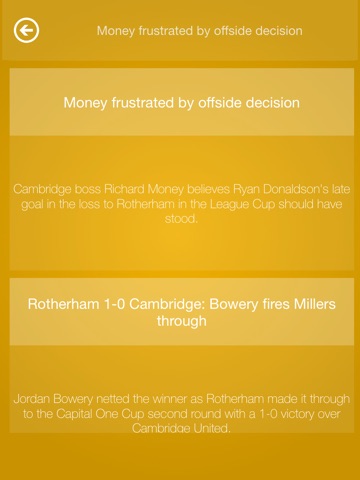 All The News - Cambridge United Edition screenshot 2