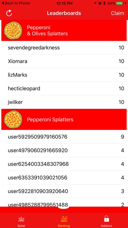 Pizza Splat!