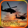 Extreme adventure of whirling chopper in a warzone