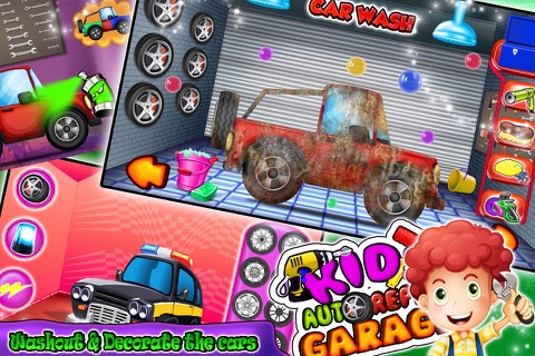Kids Auto Repair Garage- Fix Cars Mechanic game screenshot 4