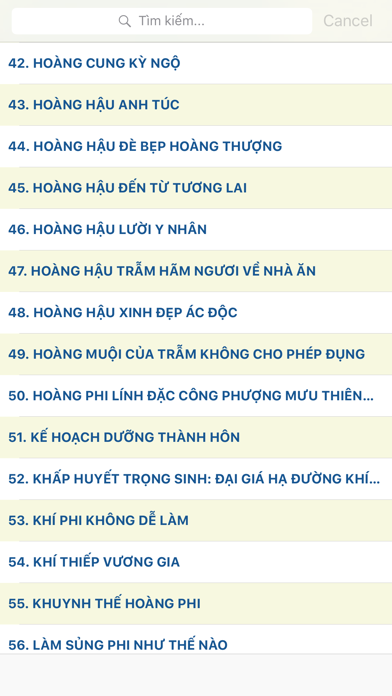 How to cancel & delete Truyện Ngôn Tình Cung Đình - Ngon Tinh Cung Dau from iphone & ipad 3