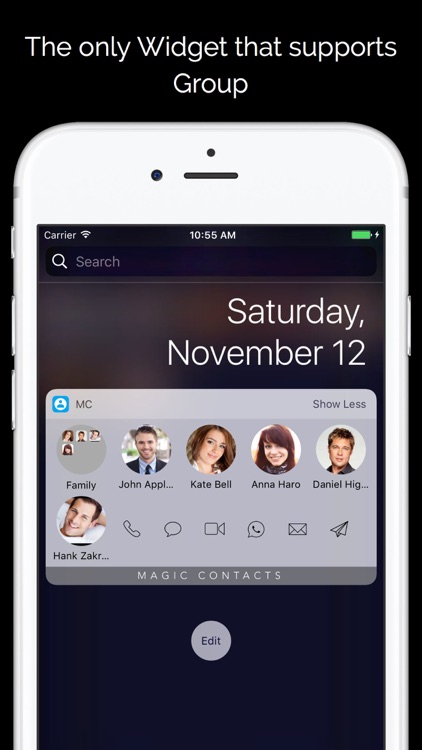 Magic Contacts Pro with Notification Center Widget