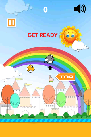 Flappy Baby Bird For Kids screenshot 2